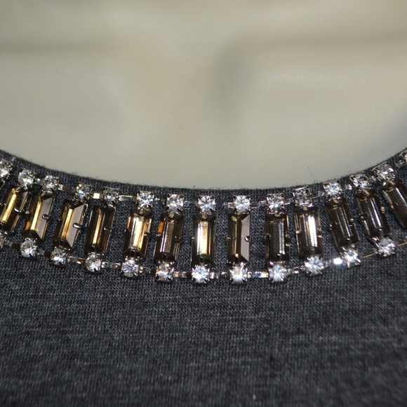 Cynthia Rowley Sleeveless Crystal Neck Tank XS - Picture 4 of 5